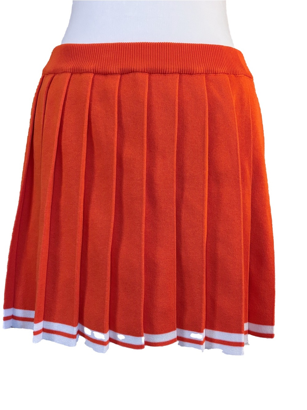 Daisy Pleated Tennis Skort Orange 1X NWT